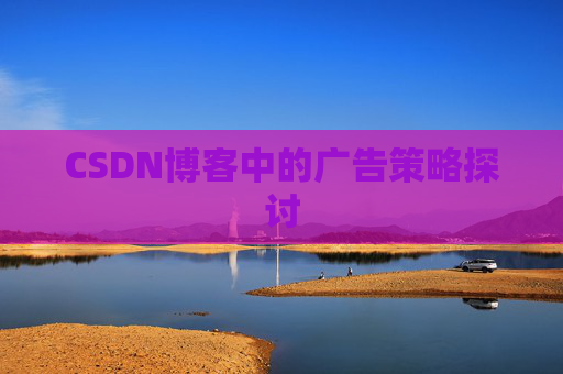 CSDN博客中的广告策略探讨
