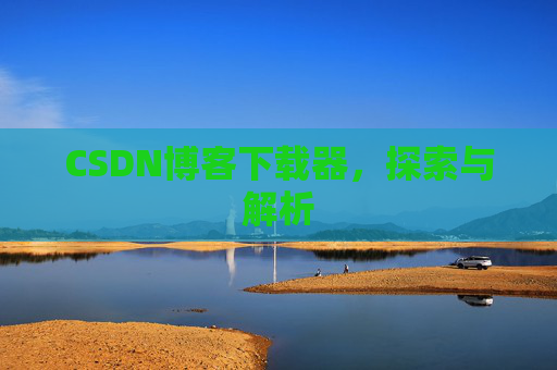 CSDN博客下载器，探索与解析